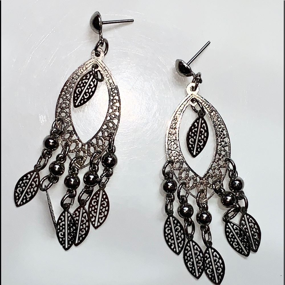 Eye catching chandelier earrings